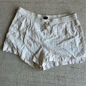 J. Crew Women's White Cargo Shorts